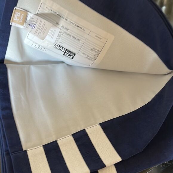 Pottery Barn Teen Twill Tape Track Drapes - Picture 6 of 10